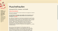 Desktop Screenshot of muschelhaufen.de