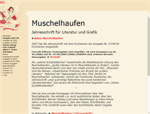 Tablet Screenshot of muschelhaufen.de